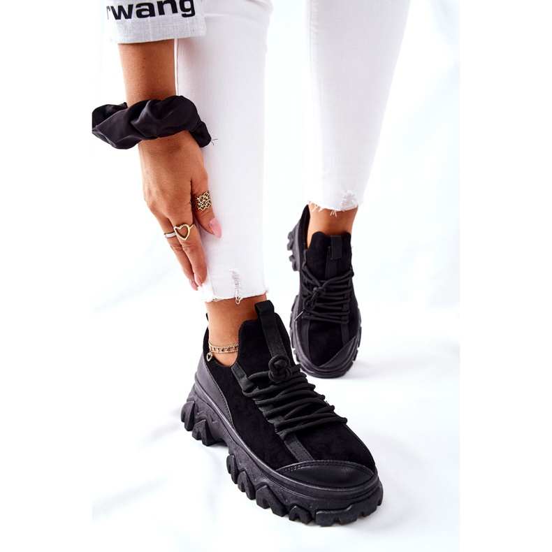 PS1 Naisten urheilukengät Tennarit Black Miles musta 2