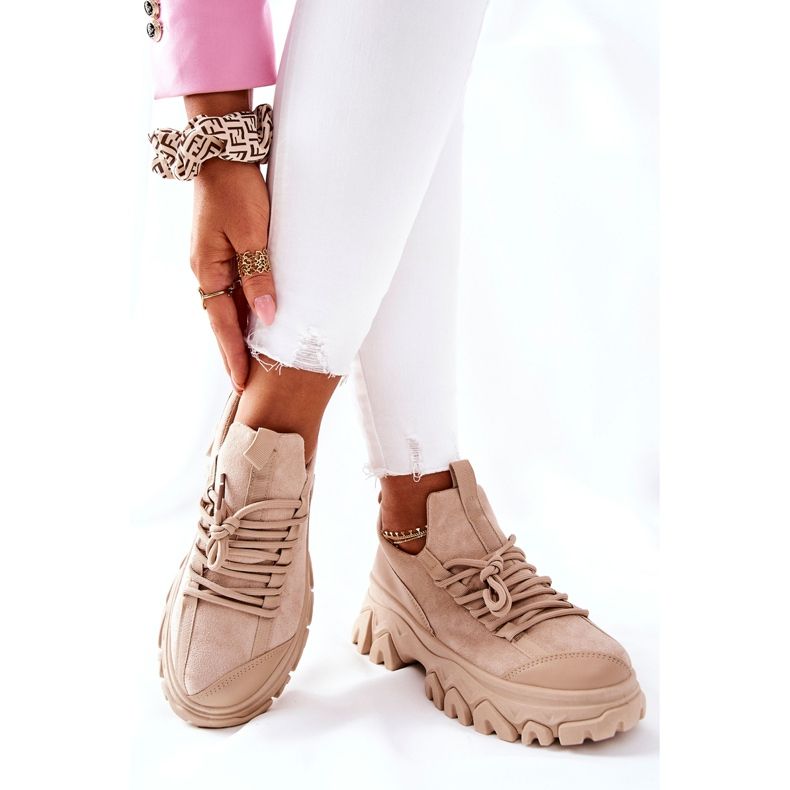 PS1 Naisten urheilukengät Beige Miles 1