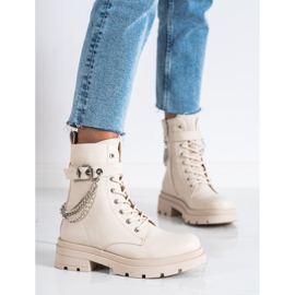 Bestelle Muodikkaita työntekijöitä ketjulla beige 2