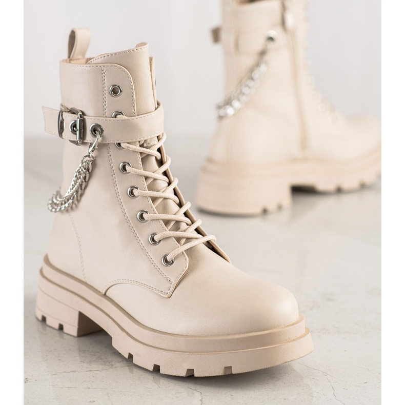 Bestelle Muodikkaita työntekijöitä ketjulla beige 1