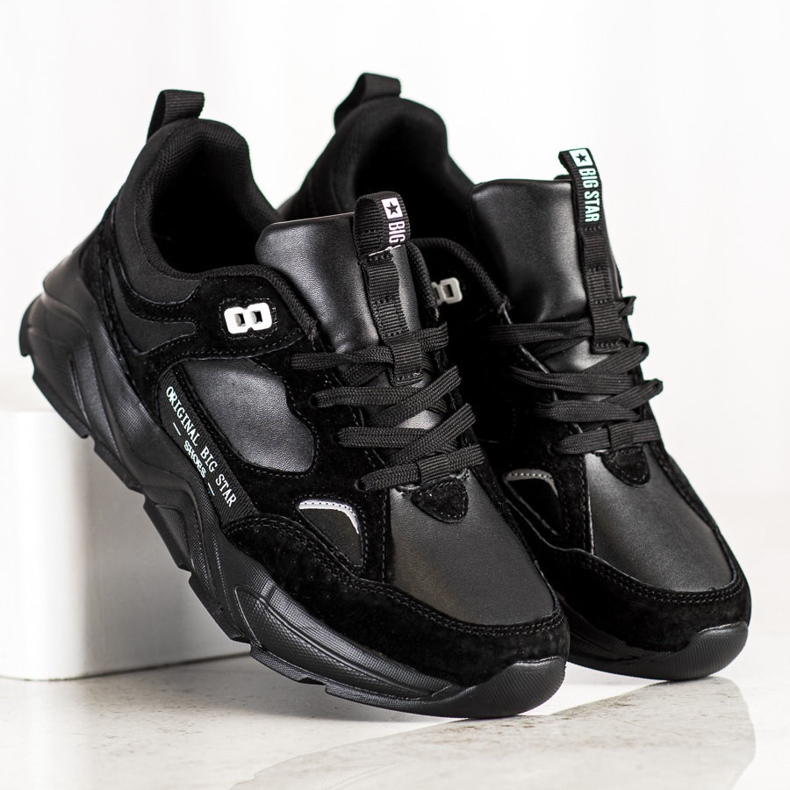 Naisten lenkkarit Big Star GG274654 musta 1