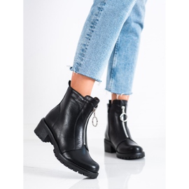 Lucky Shoes Satunnaiset työntekijät liukusäätimellä musta 2