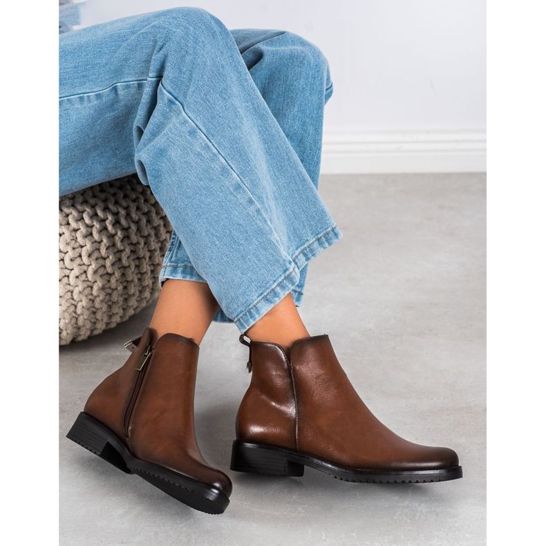 Klassiset VINCEZA -saappaat ruskea 2