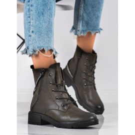 Saappaat koristeellisella Vinceza-vyöllä vihreä 2