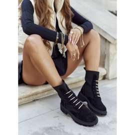 PM1 Naisten Saappaat Työntekijät Slip Black Maxine musta 1