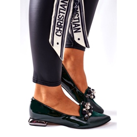 Naisten ballerinat Laura Messi Nahka Vihreä 2157 2