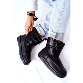 Naisten lumikengät Big Star II274120 Musta 1