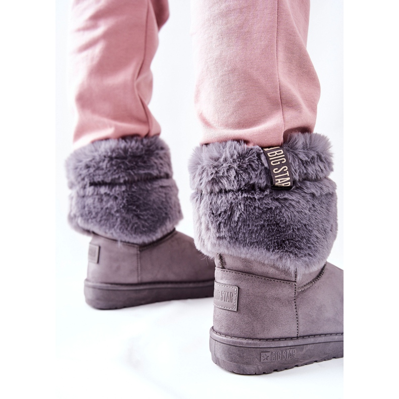 Naisten lumikengät Big Star II274128 Harmaa 1
