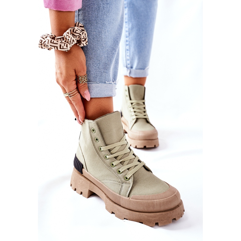 PS1 Naisten saappaat Green Any One vihreä 1