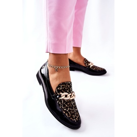 Naisten Brogues Maciejka Lakatut Loaferit Musta 4099B-01 / 00-1 2