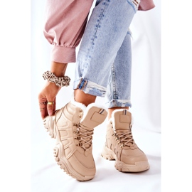 PM1 Naisten beige -eristetyt jänisvaimentimet 1