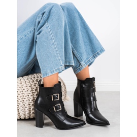 Tyylikäs saappaat Spitz VINCEZA musta 2