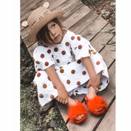 FR1 Lasten kumitossut turkispunaisella taivaalla punainen 4