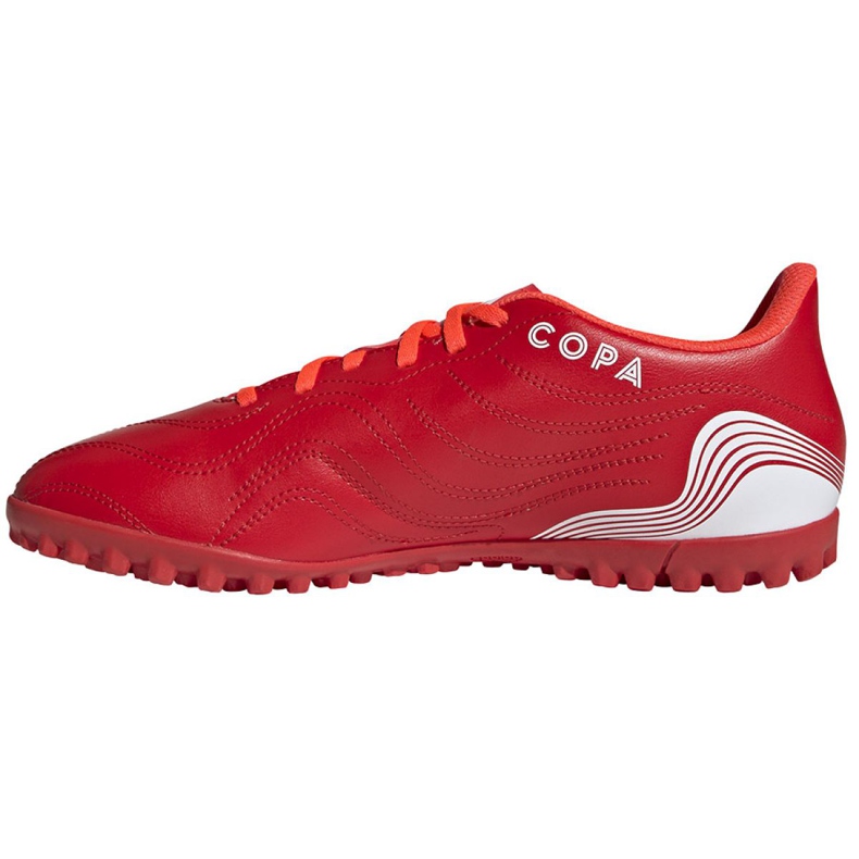 Adidas Copa Sense.4 Tf M FY6179 jalkapallokengät punainen appelsiinit ja punaiset 1