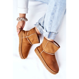 Naisten nahkakengät Big Star II274441 Camel ruskea 1