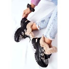 Naisten eristetyt urheilukengät Musta syke 1