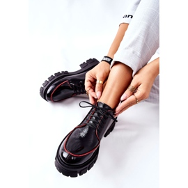 Naisten nahkakengät Maciejka Black 5074A-01 musta 1