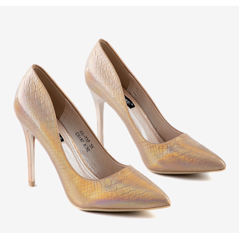 Craigie Pink holografiset nastat vaaleanpunainen 1