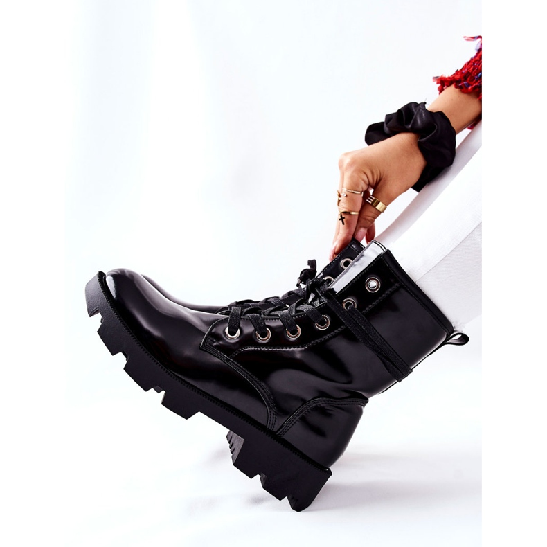 PG1 Mustat Semope -naisten saappaat 2