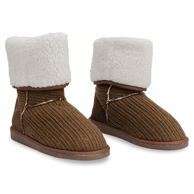 Lämmin Eskimo -saappaat 7715 Camel ruskea 2 Lämmin Eskimo -saappaat 7715 Camel ruskea 2