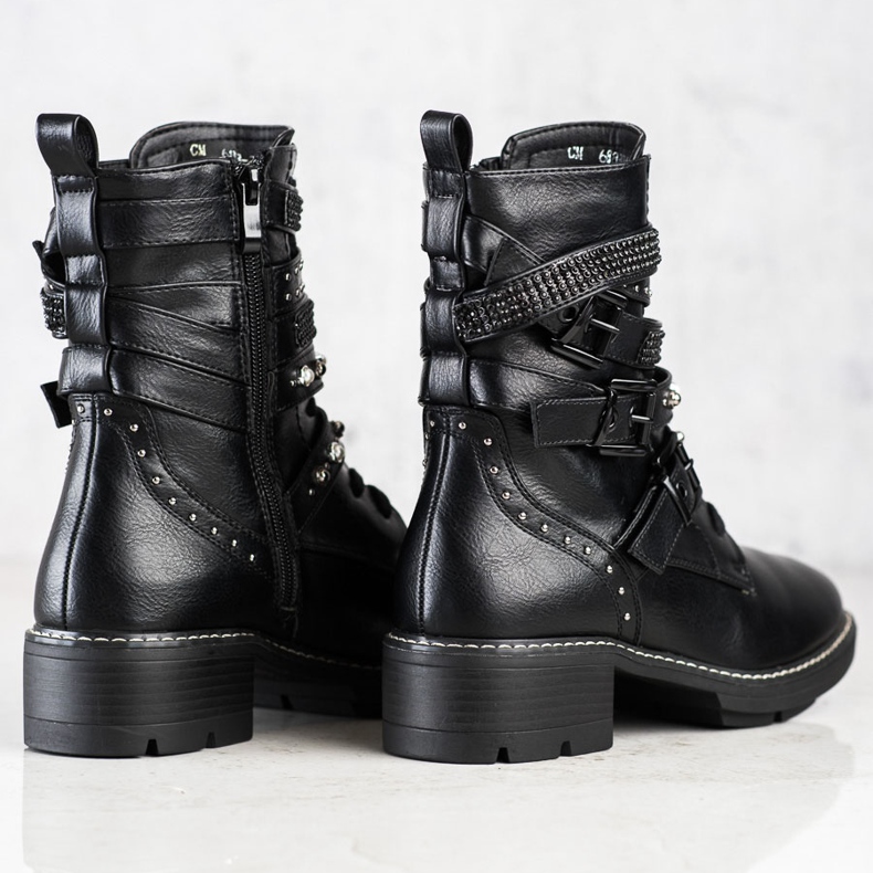 Cm Paris Työntekijät koristeellisilla raidoilla musta 1