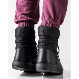 S. BARSKI S.BARSKI mukavat lumisaappaat musta 1