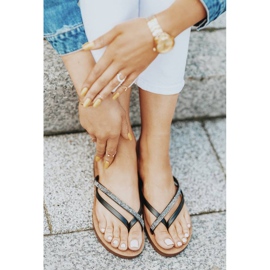 Black Beach Party -varvassandaalit musta 1