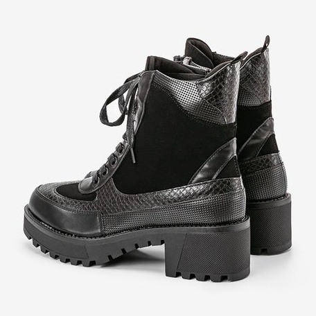 Mustat, mustat Vel -korkokengät 2