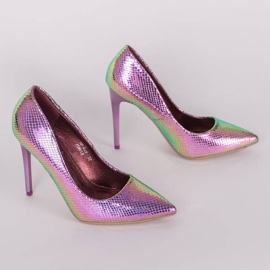 Nadia vaalean violetit korkokengät violetti 1