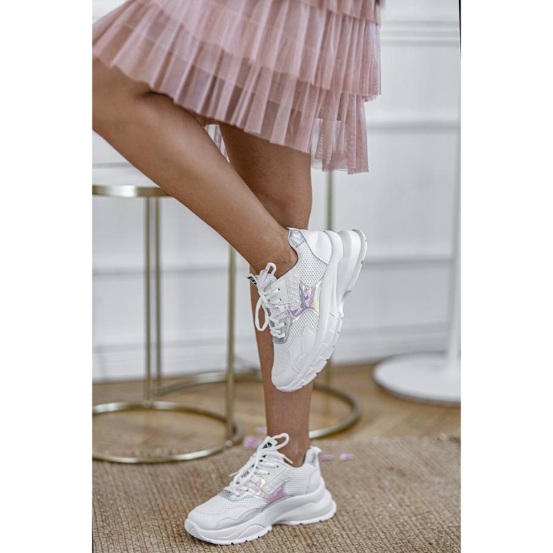 Modern Girlin valkoiset lenkkarit harmaa 2