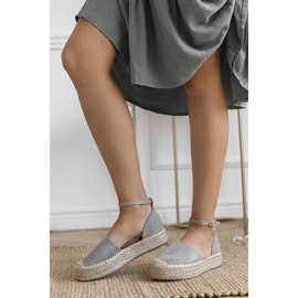 Harmaat espadrillit kesälavalla beige 1