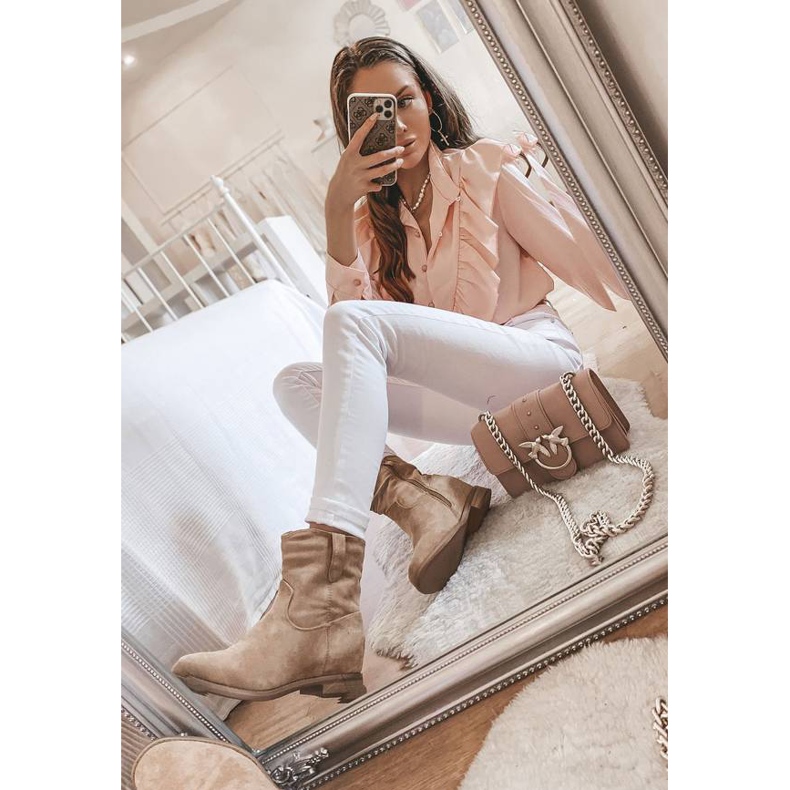 Beige nilkkurit Venicialta 1