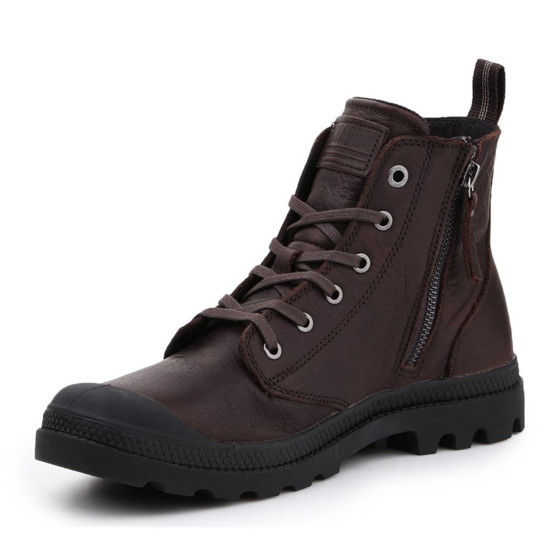 Palladium Pampa Zip Lth M 76888-249-M kengät ruskea 2