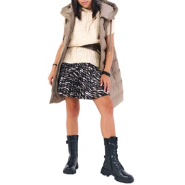 Naisten korkeat saappaat sergio leone tr745 musta 7