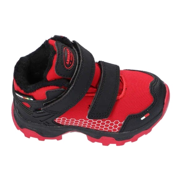 American Club Pehmeä urheilu SoftShies Societure puna-mustalla kalvolla punainen 2