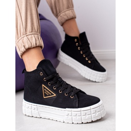 Goodin Korkean muodin lenkkarit musta 1