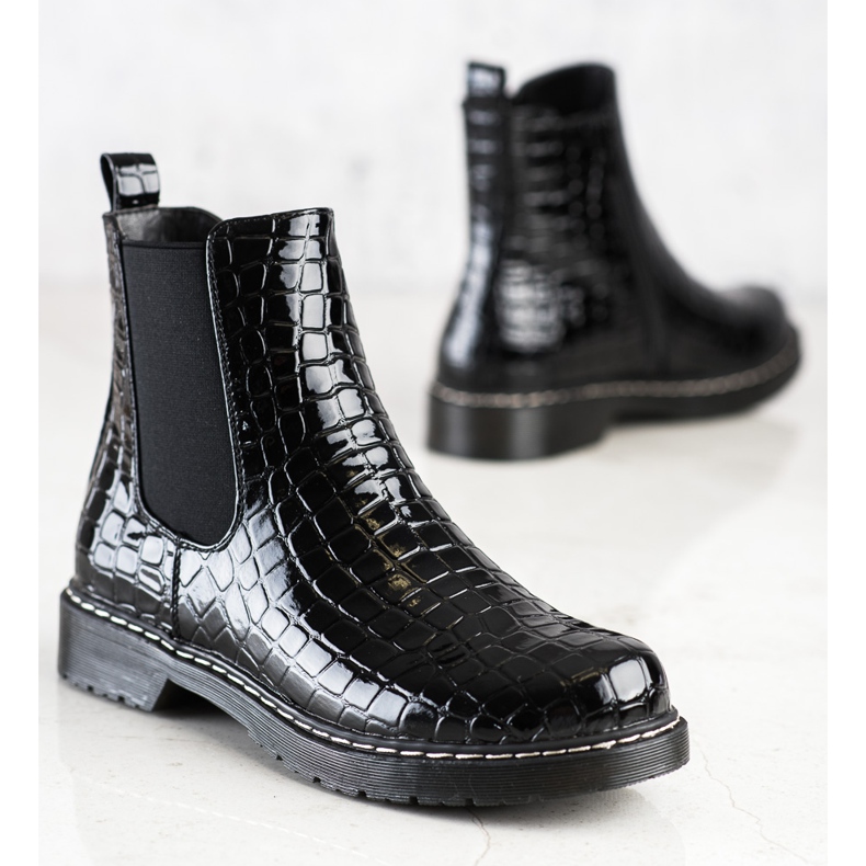 Filippo Muodikkaat mustat saappaat 1