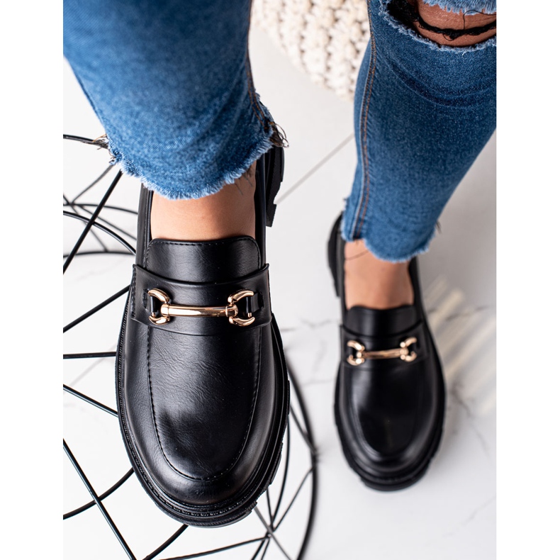 Diamantique Eco Nahka Loaferit musta 1