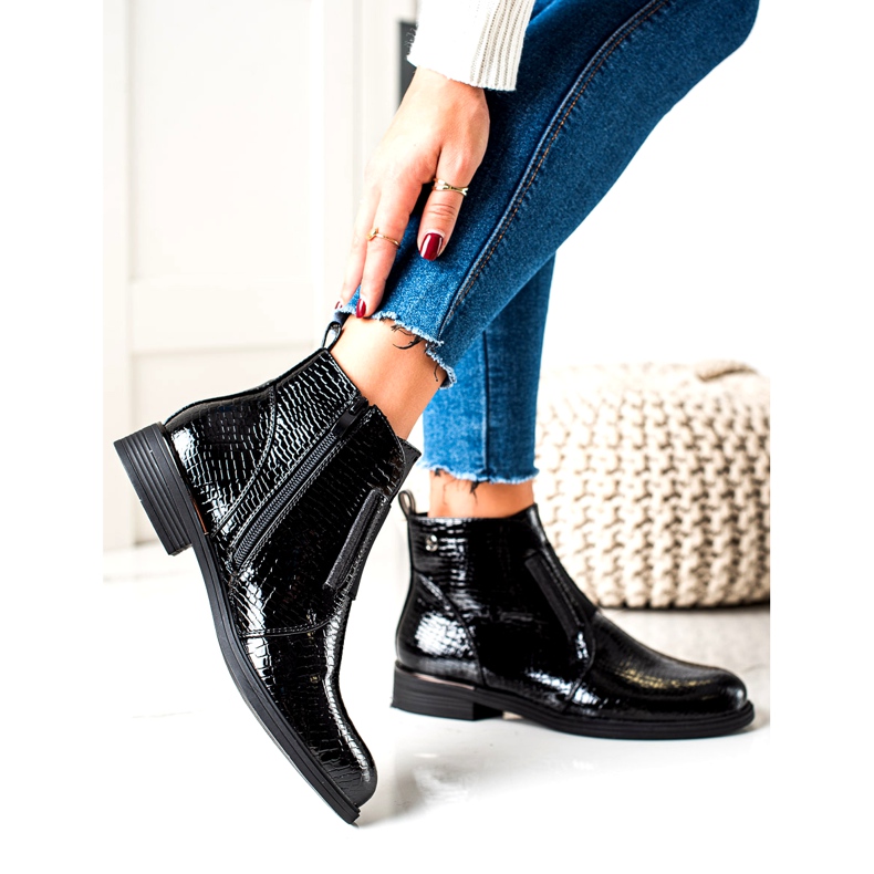 Patenttinilkkurit eläinkuviolla Sergio Leone BT400 Musta 3