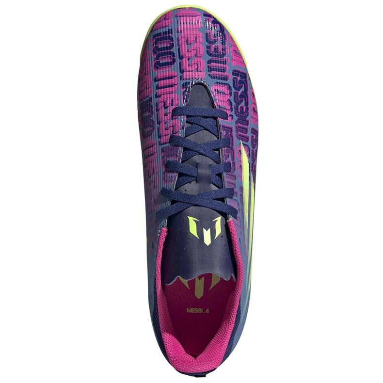 Adidas X Speedflow Messi.4 In M FY6921 -jalkapallokengät laivaston sininen monivärinen laivastonsininen 2