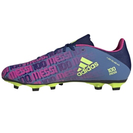 Adidas X Speedflow Messi.4 FxG M FY6923 jalkapallokengät tummansininen monivärinen tummansininen 1