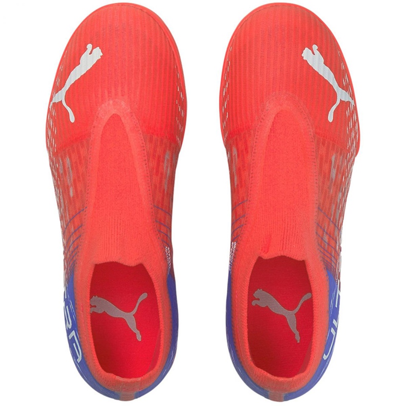 Puma Ultra 3.3 Tt Jr 106531 01 jalkapallokengät appelsiinit ja punaiset 1