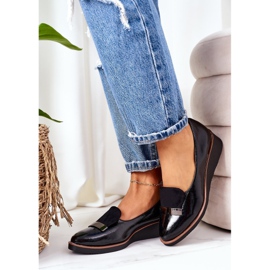 Lakatut kiilakengät POTOCKI 12032 musta 4