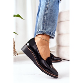 Lakatut kiilakengät POTOCKI 12032 musta 5