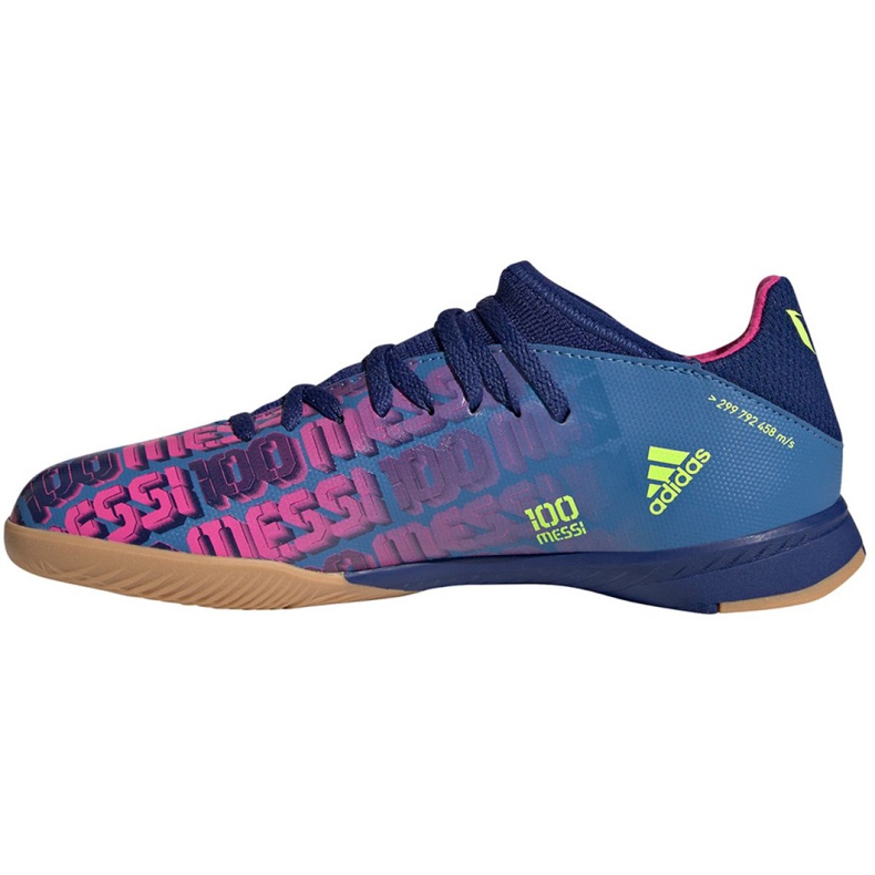 Adidas X Speedflow Messi.3 In Jr FY6901 jalkapallokengät monivärinen sininen 2