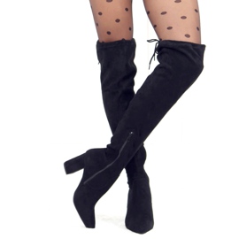 Musta HB-33 Mustat korkokengät 1