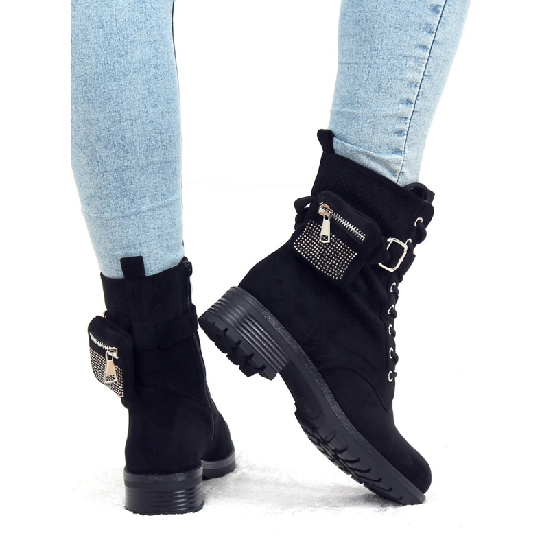 Musta Työntekijät kukkarolla HQ252 Musta 2