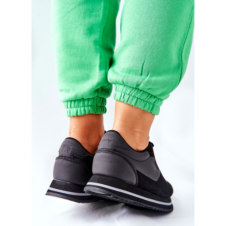 Urheilukengät Memory Foam Big Star II274217 Musta 2