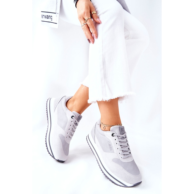 Urheilukengät Memory Foam Big Star II274219 Harmaa 2