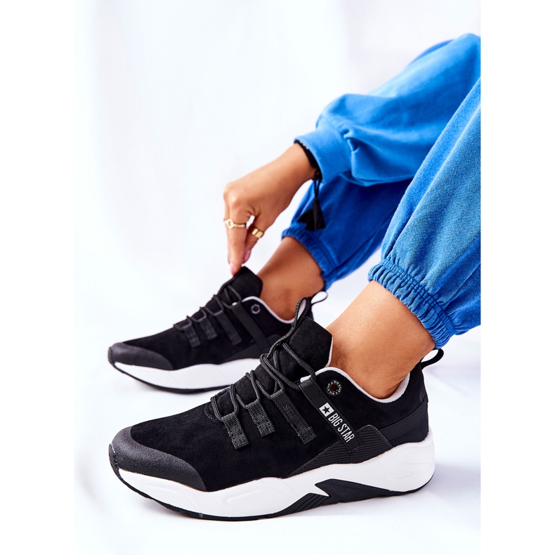 Urheilukengät Memory Foam Big Star II274257 Musta 2